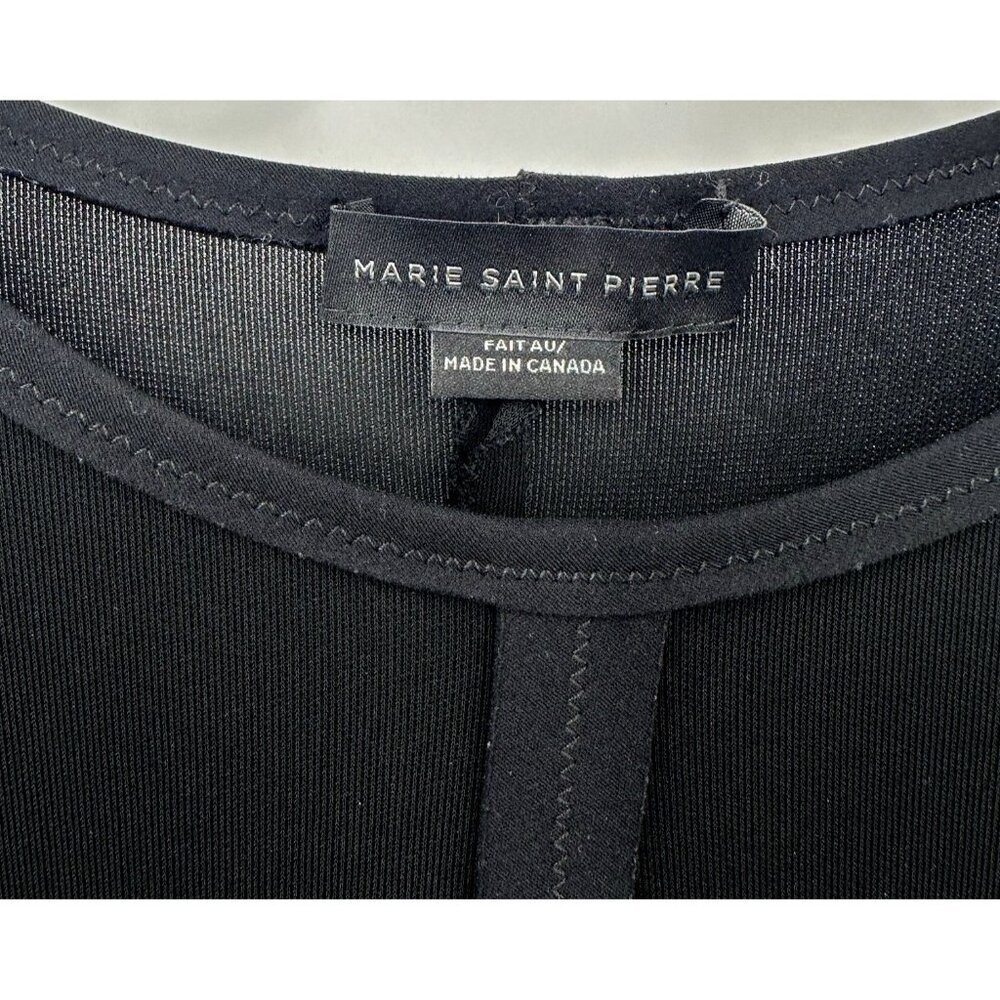 MAISON MARIE SAINT PIERRE dress black SMALL lagenlook avant guard high fashion - Picture 9 of 11